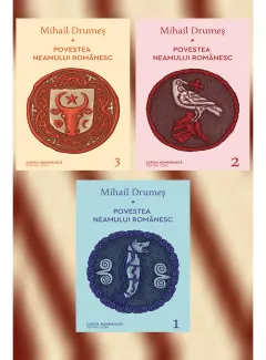 Coperta cărții Set Povestea neamului românesc (vol. 1-3)