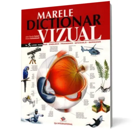 Coperta cărții Marele Dictionar Vizual in 5 limbi