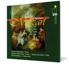 Coperta cărții Wolfgang Amadeus Mozart - Complete Flute Quartets