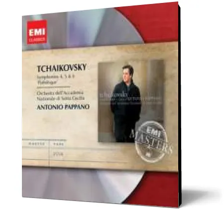Coperta cărții Tchaikovsky: Symphonies Nos. 4, 5 & 6