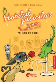 Coperta cărții Hotelul pisicilor #2. Prietenie cu bucluc (editie bilingva)