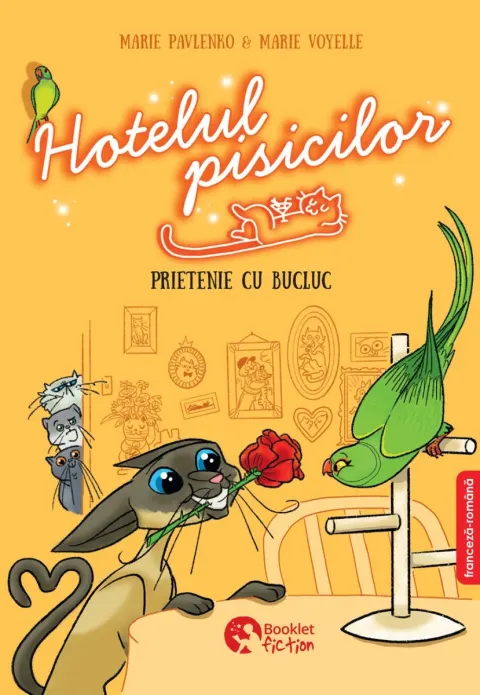 Coperta cărții Hotelul pisicilor #2. Prietenie cu bucluc (editie bilingva)