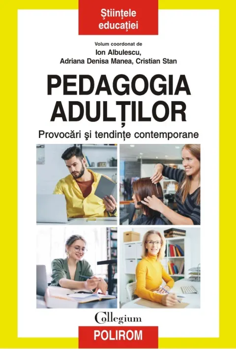 Coperta cărții Pedagogia adulților. Provocări și tendințe contemporane