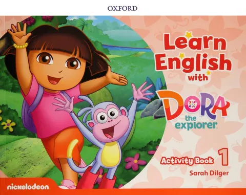 Coperta cărții Learn English with Dora the Explorer 1: Activity Book- REDUCERE 35%