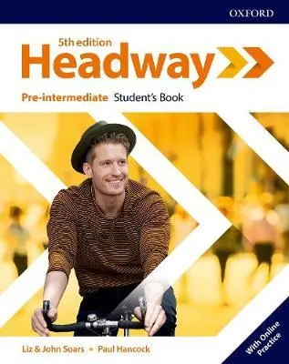 Coperta cărții Headway 5E Pre-intermediate Student's Book with Onl Practice
