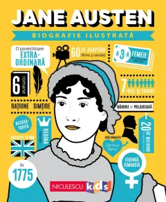 Coperta cărții Jane Austen. Biografie ilustrată