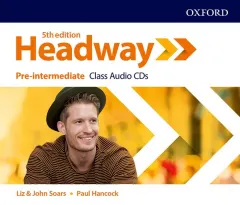 Coperta cărții Headway 5E Pre-intermediate Class Audio CDs