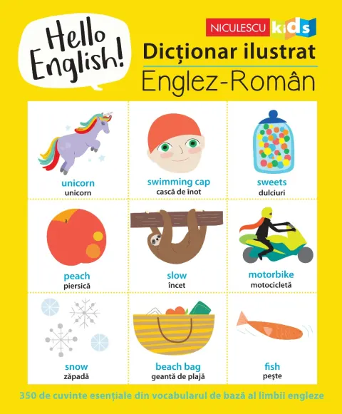 Coperta cărții Hello English! Dicționar ilustrat