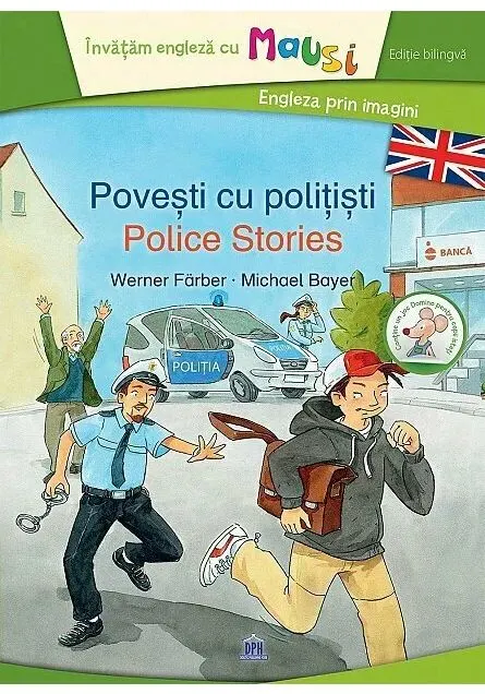 Coperta cărții Povesti cu politisti - Police stories