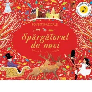 Coperta cărții Povesti muzicale. Spargatorul de nuci. Carte cu sunete