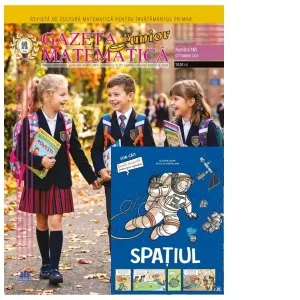 Coperta cărții Gazeta Matematica Junior. Nr. 161, octombrie 2026 (Bonus carte cadou: Spatiul - Stiai ca?)