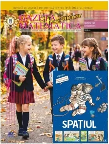 Coperta cărții Gazeta Matematica Junior. Nr. 161, octombrie 2026 (Bonus carte cadou: Spatiul - Stiai ca?)