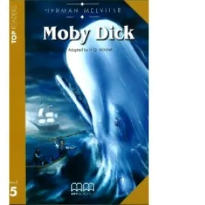 Coperta cărții Moby Dick Level 5 Student Book with CD