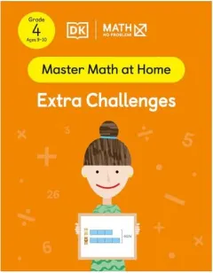 Coperta cărții Math - No Problem! Extra Challenges, Grade 4 Ages 9-10