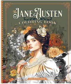Coperta cărții Jane Austen Coloring Book