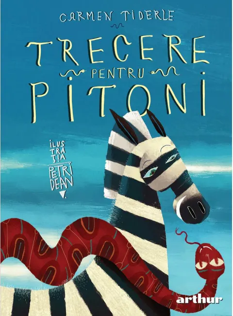Coperta cărții Trecere pentru pitoni