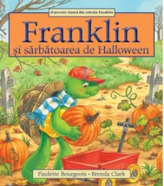 Coperta cărții Franklin și sărbătoarea de Halloween