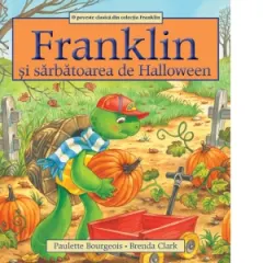 Coperta cărții Franklin și sărbătoarea de Halloween