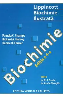 Coperta cărții Biochimie. lippincott biochimie ilustrata - Pamela C. Champe, Richard A. Harvey, Denise R. Ferrier