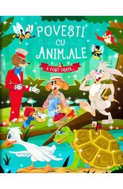 Coperta cărții Povesti cu animale. A fost odata