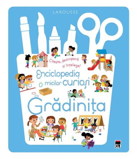 Coperta cărții Enciclopedia micilor curioși. Grădinița