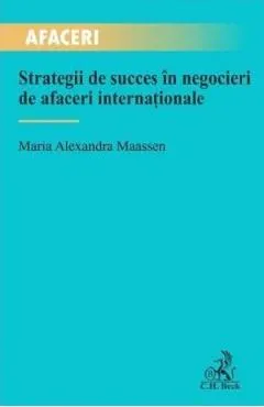 Coperta cărții Strategii de succes in negocieri de afaceri internationale