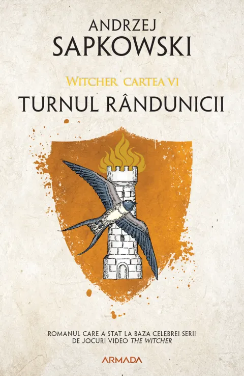 Coperta cărții Turnul randunicii. Seria Witcher Vol.6
