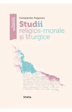 Coperta cărții Studii religios-morale si liturgice