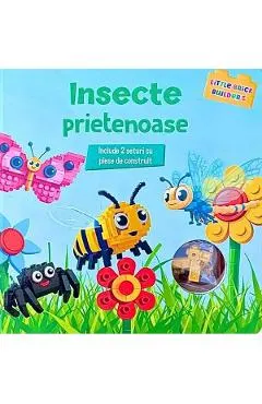 Coperta cărții Carte cu piese de construit. Insecte prietenoase