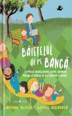 Coperta cărții Băiețelul de pe bancă