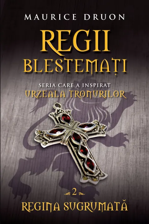 Coperta cărții Regii blestemați. Regina sugrumată (vol. 2)