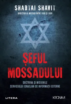 Coperta cărții Seful Mossadului