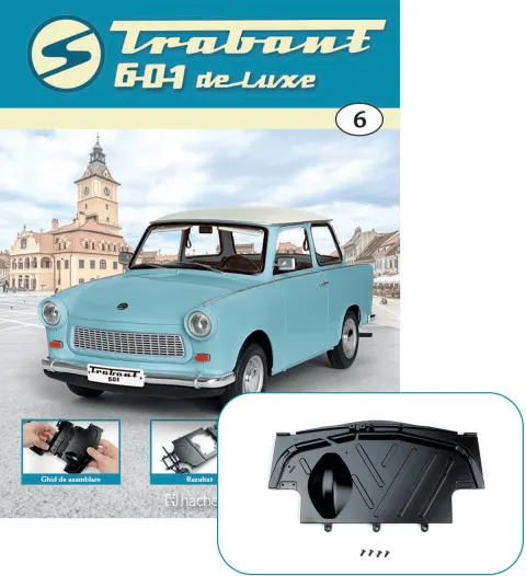 Coperta cărții Numarul 6. Trabant 601