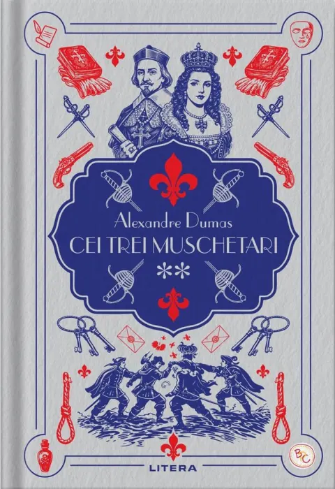Coperta cărții Cei trei muschetari II. Volumul 49. Biblioteca pentru copii