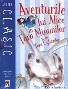 Coperta cărții Aventurile lui Alice în Țara Minunilor și în Țara Oglinzilor