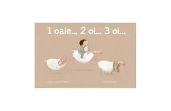 Coperta cărții 1 oaie... 2 oi... 3 oi... - Valerie Weishar Giuliani, Soufie Regani (Cartea cu Genius)