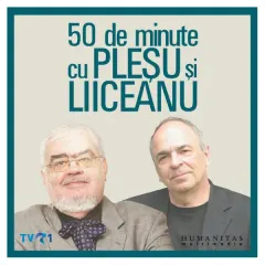 Coperta cărții 50 de minute cu Plesu si Liiceanu