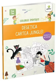 Coperta cărții Degețica & Cartea Junglei