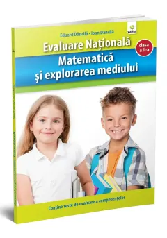 Coperta cărții Matematica si explorarea mediului. Evaluare Nationala.