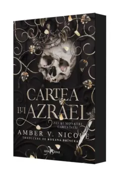 Coperta cărții Cartea lui Azrael (primul volum al seriei „Zei si monstri”)