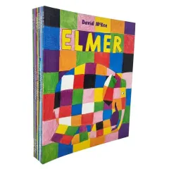 Coperta cărții Elmer Children Picture 10 Books Collection Set