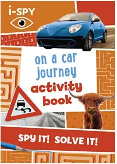 Coperta cărții I-SPY on a Car Journey Activity Book