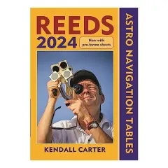Coperta cărții Reeds Astro Navigation Tables 2024, Kendall Carter