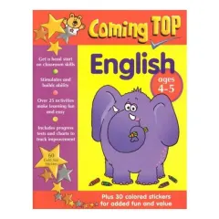 Coperta cărții Coming TOP English Ages 4-5