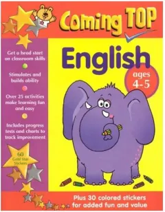 Coperta cărții Coming TOP English Ages 4-5