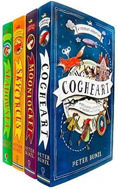 Coperta cărții The Cogheart Adventures 4 Books Collection Set, Peter Bunzl