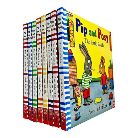 Coperta cărții Pip and Posy Collection 8 Books Set by Axel Scheffler
