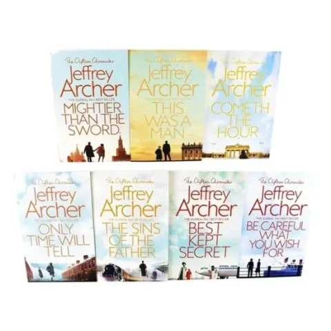 Coperta cărții The Clifton Chronicles Series Jeffrey Archer Collection 7 Books Set