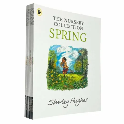 Coperta cărții The Nursery Collection 10 Book Collection Set By Shirley Hughes
