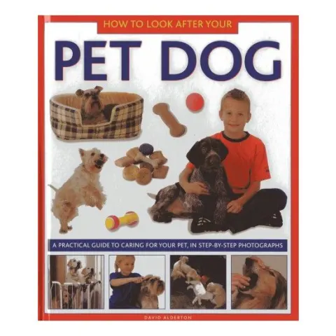 Coperta cărții How to look after your pet dog, David Alderton